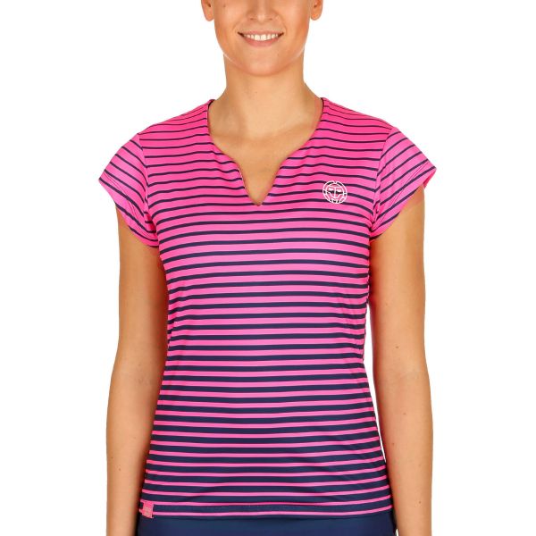 Γυναικεία μπλούζα τένις Bidi Badu Bella Tech Neck 001021-PKDBL