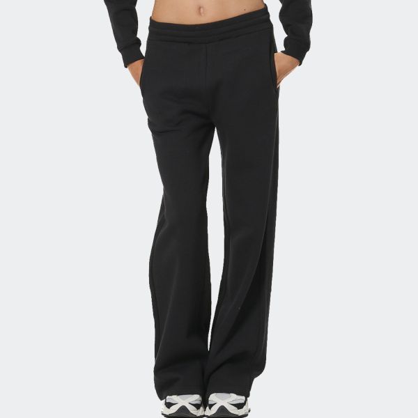 Body Action Wide-Leg Women's Sweatpants 021540-01-Black