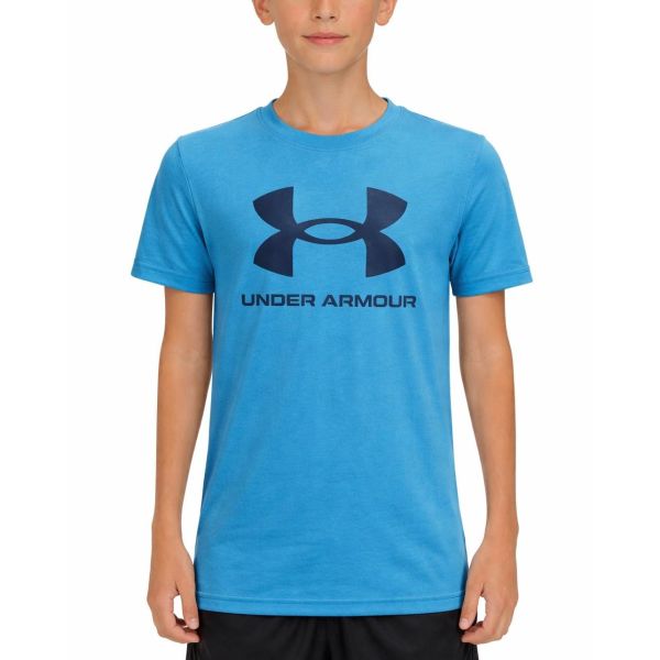 Under Armour Boys' Sportstyle Logo Short Sleeve 1363282-422