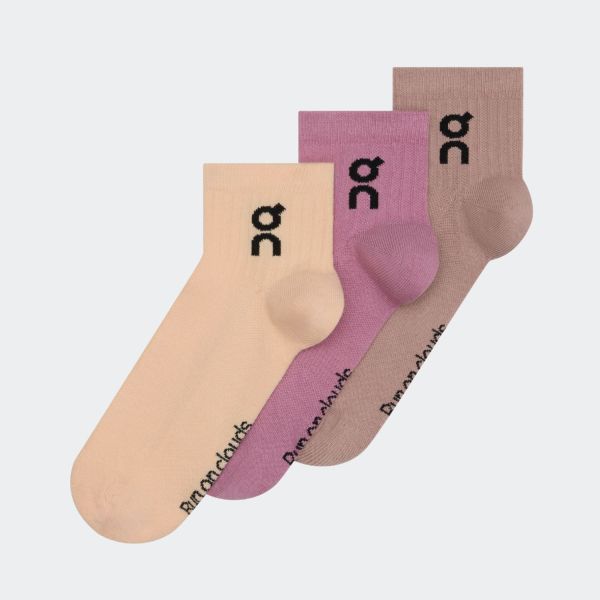 On Logo Mid Sock x 3 2UF10524952