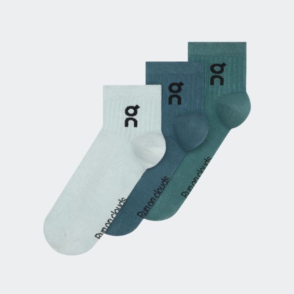 On Logo Mid Sock x 3 2UF10525057