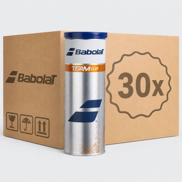Babolat Team Clay Tennis Balls x 90 501082-case