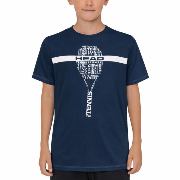 Head Vision Typo Junior T-Shirt 816072-DBL