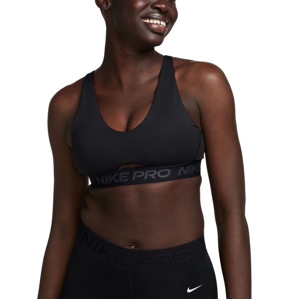 Γυναικείο Μπουστάκι Nike Pro Indy Plunge Medium-Support FQ2653-010