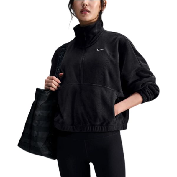 Nike One Therma-FIT Oversized 1/2-Zip Women's Fleece Top FV7955-010