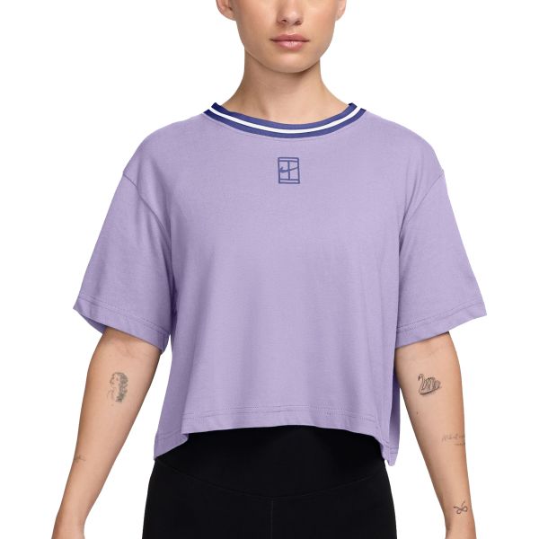 Nike Heritage Dri-FIT Short-Sleeve Cropped Womens T-Shirt HJ3640-515