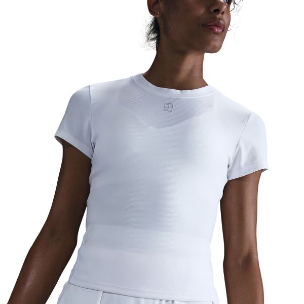 NikeCourt Advantage Dri-FIT Short-Sleeve Womens Tennis Top HQ2994-100