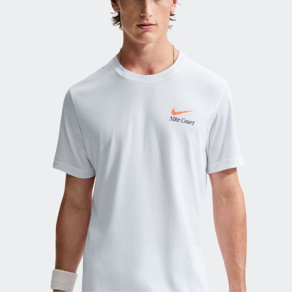 NikeCourt Men's Dri-FIT Tennis T-Shirt IM9659-100