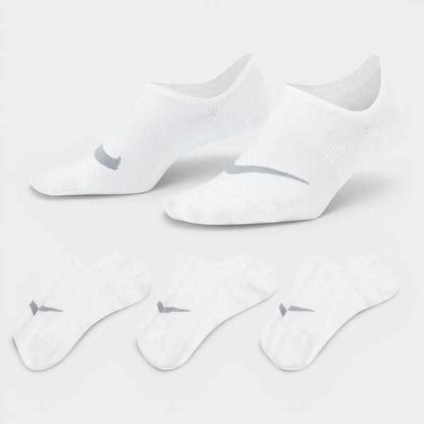Nike Everyday Plus Lightweight Training Footie Socks x 3 SX5277-101