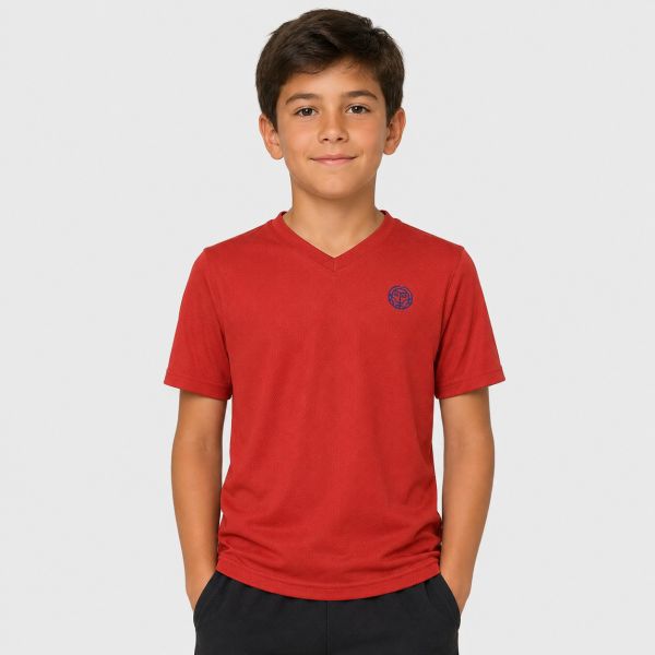 Κοντομάνικη Μπλούζα Για Αγόρια Bidi Badu Evin Tech Round-Neck B369003203-RDBL