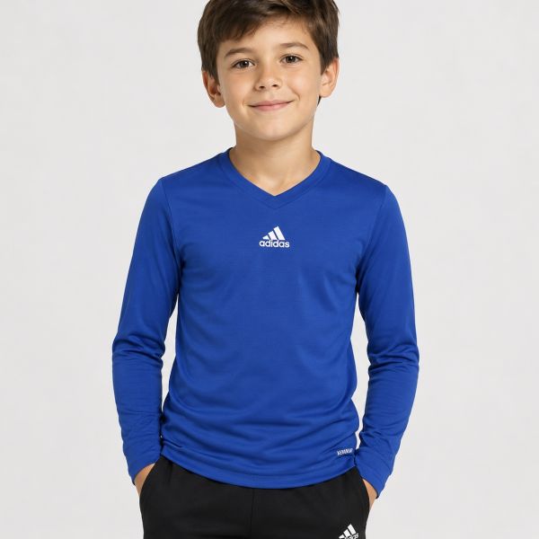 adidas Team Base Boys' Long-Sleeve Top GK9087