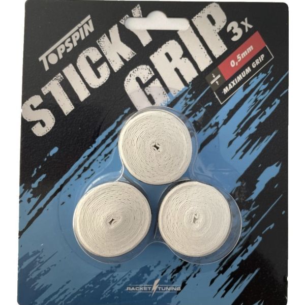 Topspin Sticky Tennis Overgrips white