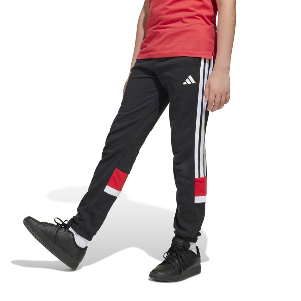 adidas Seasonal Essentials Tiberio 3-Stripes Junior Fleece Pants JC7485