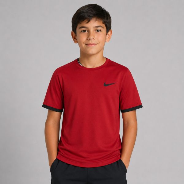 NikeCourt Dri-FIT Boy's Tennis T-shirt CD0072-613