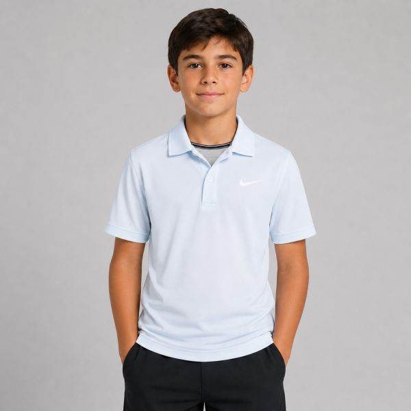 NikeCourt Dri-Fit Boys' Tennis Polo BQ8792-442