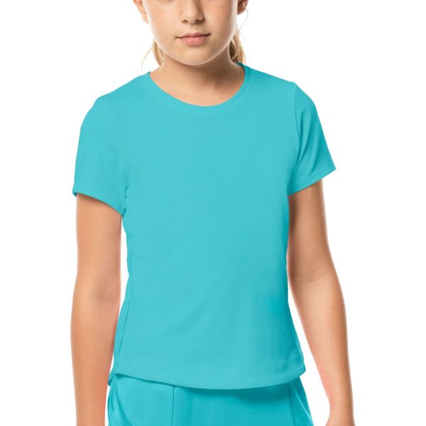 Κοντομάνικη Μπλούζα Για Κορίτσια Lucky In Love Dynamic High-Low T188-410