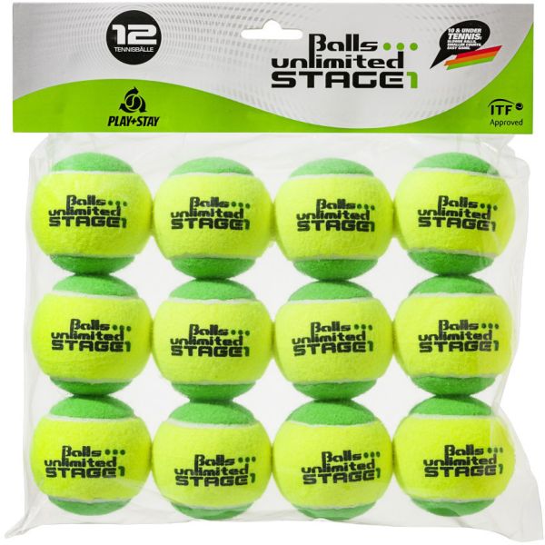Topspin Unlimited Stage 1 Junior Tennis Balls x 12