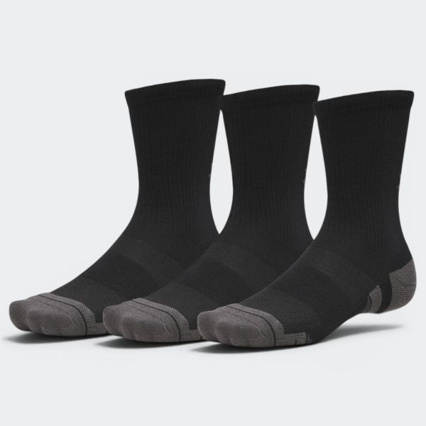Under Armour Performance Tech Crew Socks x 3 6015139-008