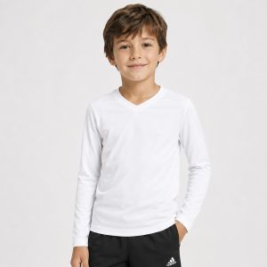 adidas Team Base Boys' Long-Sleeve Top