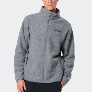 Body Action Full-Zip Sherpa Fleece Men's Jacket