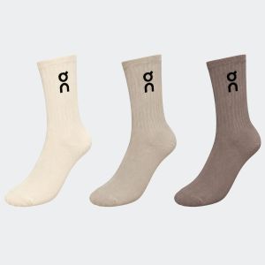 On Logo Sock High x 3