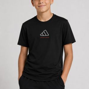 adidas Slogan Single Jersey Junior Tee