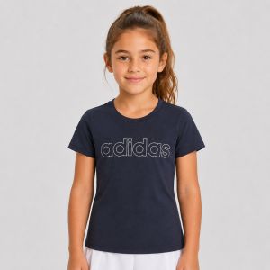 adidas Essentials Logo Girls Tee GS0186