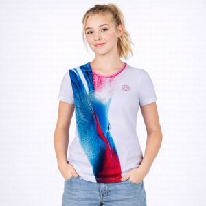 Κοντομάνικη Μπλούζα Για Κορίτσια Eliane Tech Roundneck
