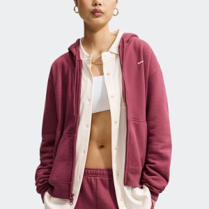 Nike Studio Fleece Medium Weight Women's Full-Zip Hoodie