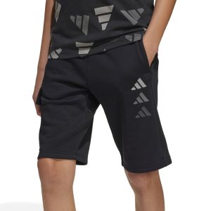 adidas Seasonal Essentials Logo Celebration Fleece Junior Shorts JC7746