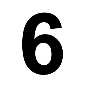 Κάρτα Αρίθμησης Γηπέδων - No 6