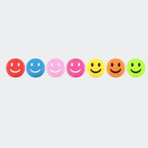 Smile Face Dampeners x 1