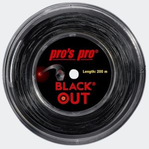 Pros Pro Blackout Tennis String (1.28mm, 200m)