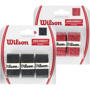 Wilson Advantage Tennis Overgrips x 3
