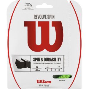 Wilson Revolve Spin Tennis String 16 (1.30mm, 12.2 m)